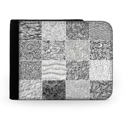 

Snoogg Men Multicolor Canvas Wallet(6 Card Slots), Multi