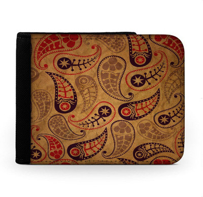 

Snoogg Men Multicolor Canvas Wallet(6 Card Slots), Multi