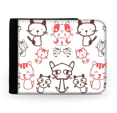 

Snoogg Men Multicolor Canvas Wallet(6 Card Slots), Multi
