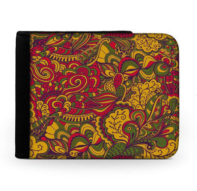

Snoogg Men Multicolor Canvas Wallet(6 Card Slots), Multi