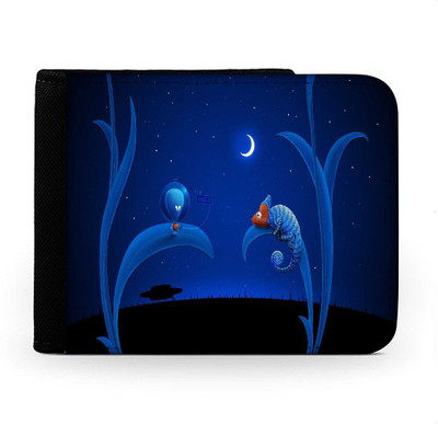 

Snoogg Men Multicolor Canvas Wallet(6 Card Slots), Multi