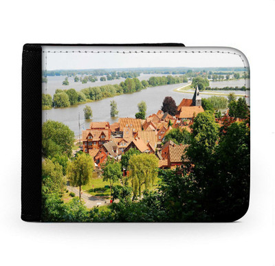 

Snoogg Men Multicolor Canvas Wallet(6 Card Slots), Multi