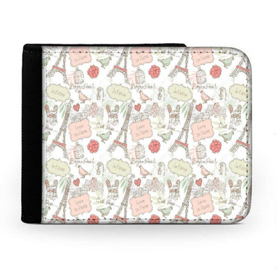 

Snoogg Men Multicolor Canvas Wallet(6 Card Slots), Multi