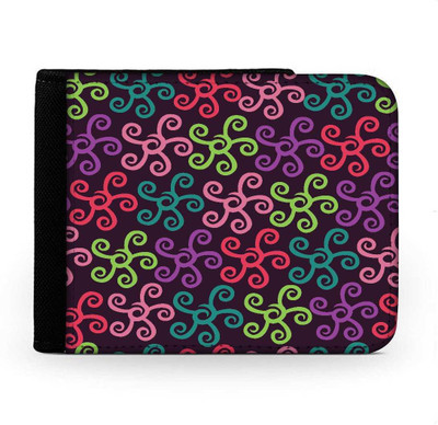 

Snoogg Men Multicolor Canvas Wallet(6 Card Slots), Multi