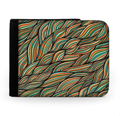 

Snoogg Men Multicolor Canvas Wallet(6 Card Slots), Multi