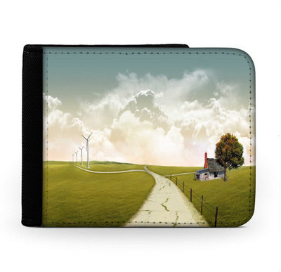

Snoogg Men Multicolor Canvas Wallet(6 Card Slots), Multi
