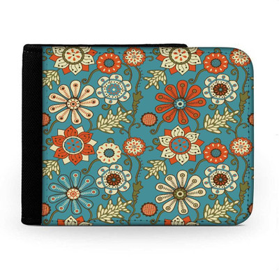 

Snoogg Men Multicolor Canvas Wallet(6 Card Slots), Multi