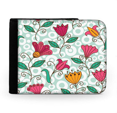 

Snoogg Men Multicolor Canvas Wallet(6 Card Slots), Multi