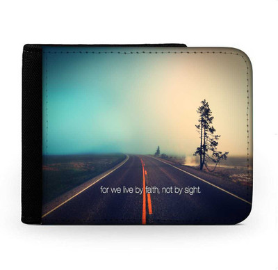 

Snoogg Men Multicolor Canvas Wallet(6 Card Slots), Multi