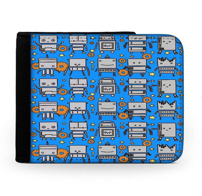 

Snoogg Men Multicolor Canvas Wallet(6 Card Slots), Multi