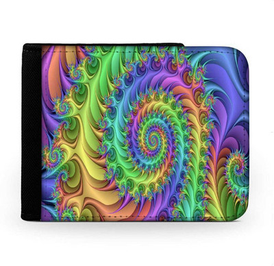 

Snoogg Men Multicolor Canvas Wallet(6 Card Slots), Multi