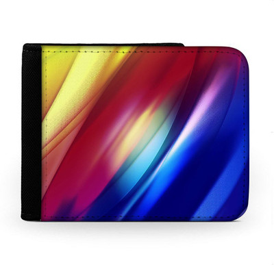 

Snoogg Men Multicolor Canvas Wallet(6 Card Slots), Multi