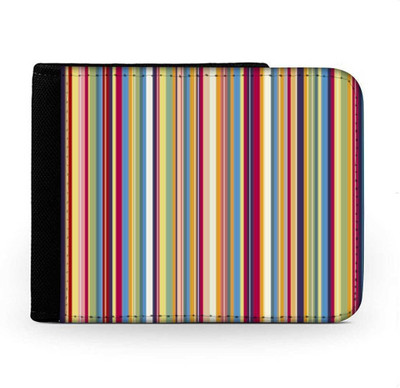 

Snoogg Men Multicolor Canvas Wallet(6 Card Slots), Multi