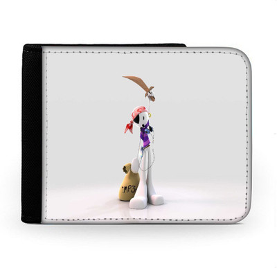 

Snoogg Men Multicolor Canvas Wallet(6 Card Slots), Multi