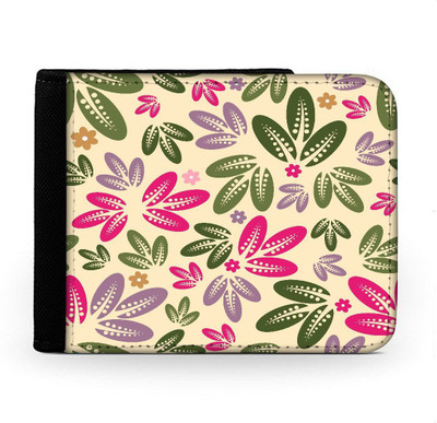 

Snoogg Men Multicolor Canvas Wallet(6 Card Slots), Multi