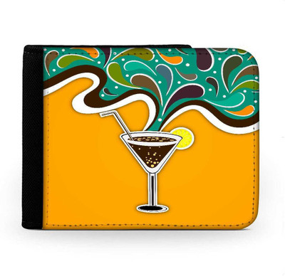 

Snoogg Men Multicolor Canvas Wallet(6 Card Slots), Multi