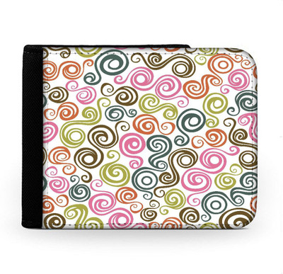 

Snoogg Men Multicolor Canvas Wallet(6 Card Slots), Multi