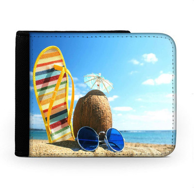 

Snoogg Men Multicolor Canvas Wallet(6 Card Slots), Multi