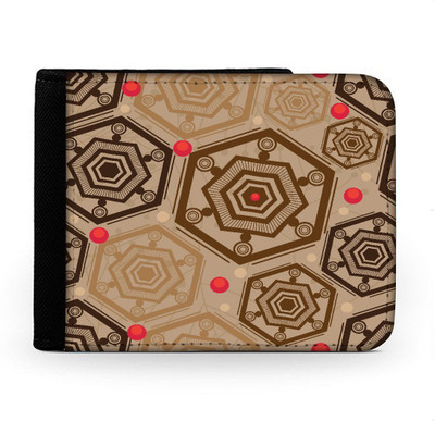 

Snoogg Men Multicolor Canvas Wallet(6 Card Slots), Multi