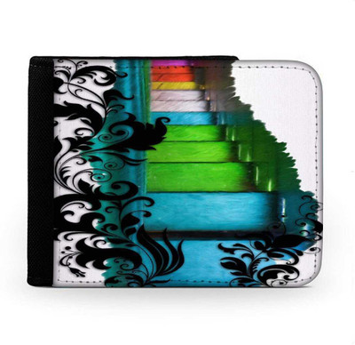 

Snoogg Men Multicolor Canvas Wallet(6 Card Slots), Multi