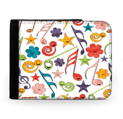 

Snoogg Men Multicolor Canvas Wallet(6 Card Slots), Multi