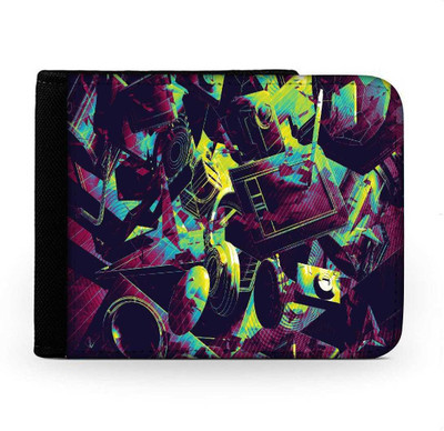 

Snoogg Men Multicolor Canvas Wallet(6 Card Slots), Multi