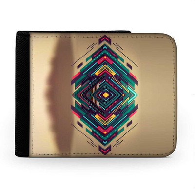 

Snoogg Men Multicolor Canvas Wallet(6 Card Slots), Multi
