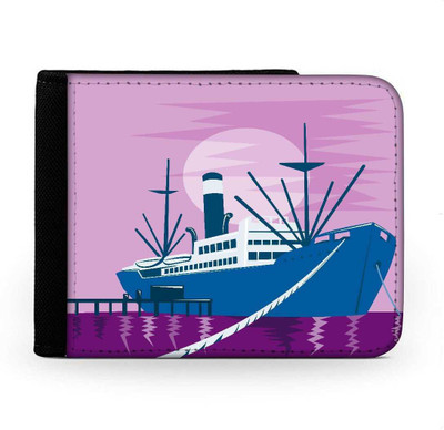 

Snoogg Men Multicolor Canvas Wallet(6 Card Slots), Multi