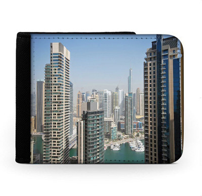 

Snoogg Men Multicolor Canvas Wallet(6 Card Slots), Multi