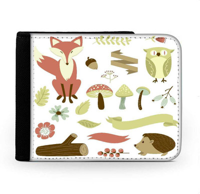 

Snoogg Men Multicolor Canvas Wallet(6 Card Slots), Multi