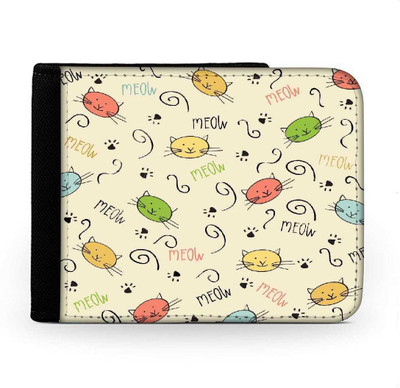 

Snoogg Men Multicolor Canvas Wallet(6 Card Slots), Multi