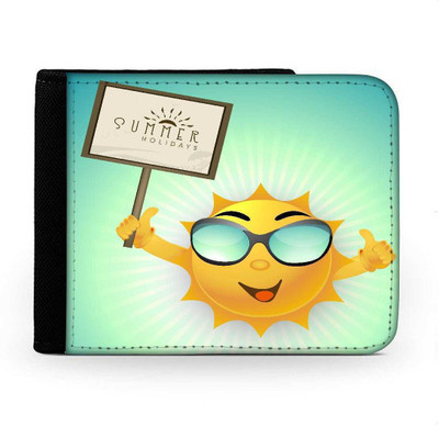 

Snoogg Men Multicolor Canvas Wallet(6 Card Slots), Multi