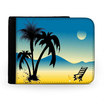 

Snoogg Men Multicolor Canvas Wallet(6 Card Slots), Multi