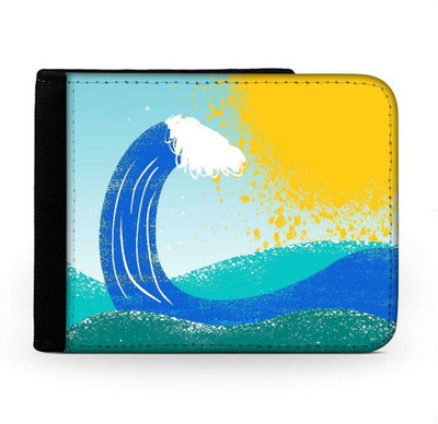 

Snoogg Men Multicolor Canvas Wallet(6 Card Slots), Multi