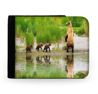 

Snoogg Men Multicolor Canvas Wallet(6 Card Slots), Multi