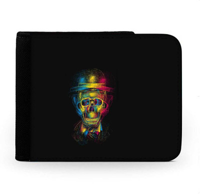 

Snoogg Men Multicolor Canvas Wallet(6 Card Slots), Multi