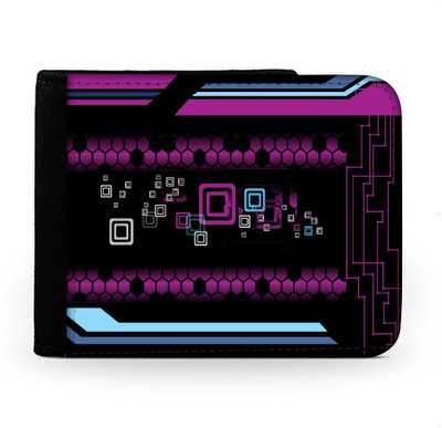 

Snoogg Men Multicolor Canvas Wallet(6 Card Slots), Multi