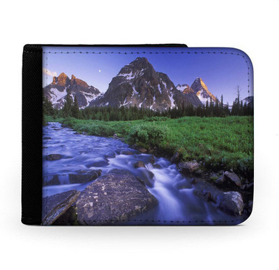 

Snoogg Men Multicolor Canvas Wallet(6 Card Slots), Multi