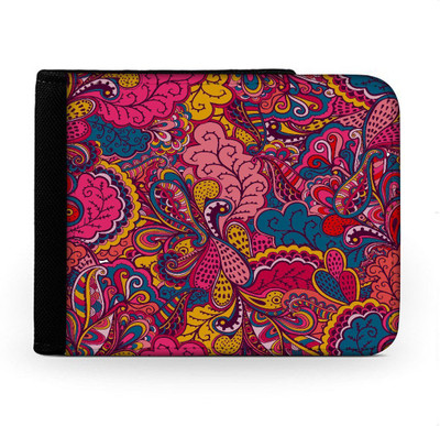 

Snoogg Men Multicolor Canvas Wallet(6 Card Slots), Multi