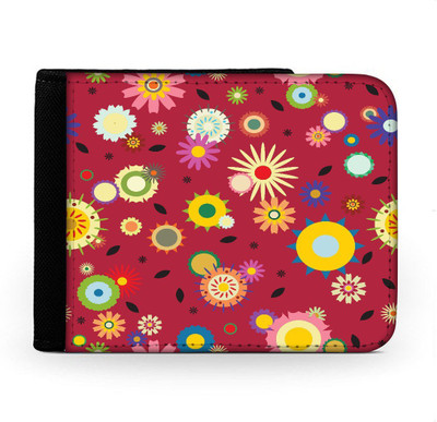 

Snoogg Men Multicolor Canvas Wallet(6 Card Slots), Multi