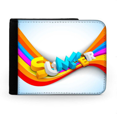 

Snoogg Men Multicolor Canvas Wallet(6 Card Slots), Multi