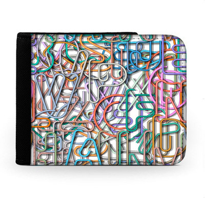 

Snoogg Men Multicolor Canvas Wallet(6 Card Slots), Multi