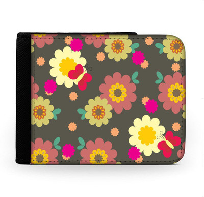 

Snoogg Men Multicolor Canvas Wallet(6 Card Slots), Multi