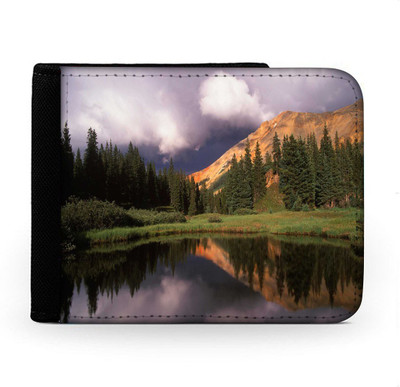 

Snoogg Men Multicolor Canvas Wallet(6 Card Slots), Multi