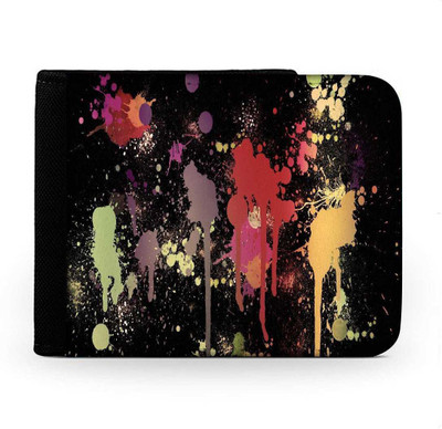 

Snoogg Men Multicolor Canvas Wallet(6 Card Slots), Multi