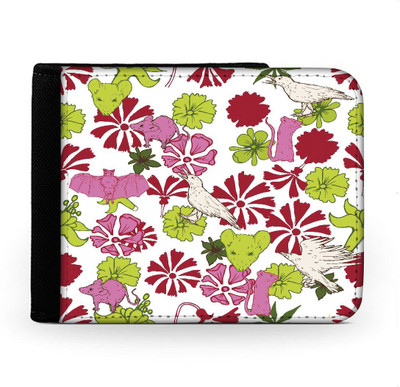 

Snoogg Men Multicolor Canvas Wallet(6 Card Slots), Multi