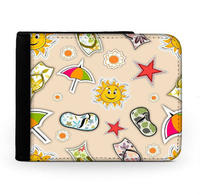 

Snoogg Men Multicolor Canvas Wallet(6 Card Slots), Multi