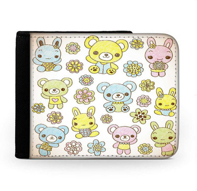 

Snoogg Men Multicolor Canvas Wallet(6 Card Slots), Multi
