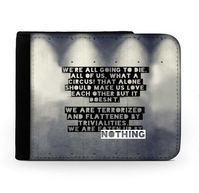 

Snoogg Men Multicolor Canvas Wallet(6 Card Slots), Multi