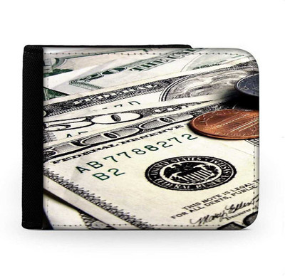 

Snoogg Men Multicolor Canvas Wallet(6 Card Slots), Multi